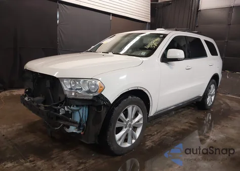 2012 Dodge Durango Crew from USA, damaged, VIN 1C4RDJDG4CC271381